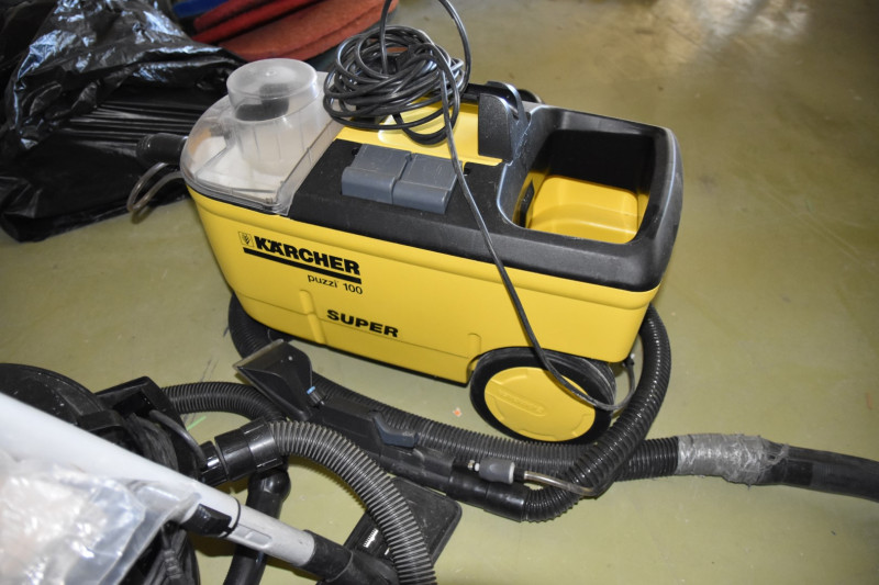 Myydään Kärcher Puzzi 100 tekstiilipesuri | Konkurssihuutokauppa
