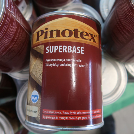 116 prk Pinotex Superbase 1 litra (erä 5.) | Konkurssihuutokauppa