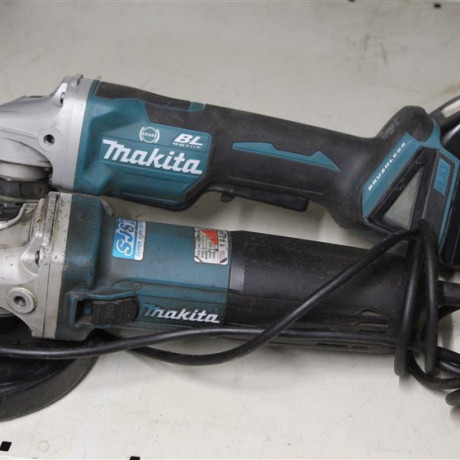 TOIMIVAT MAKITA DGA508 + AKKU , GA5040C myydään ei hylätä ...